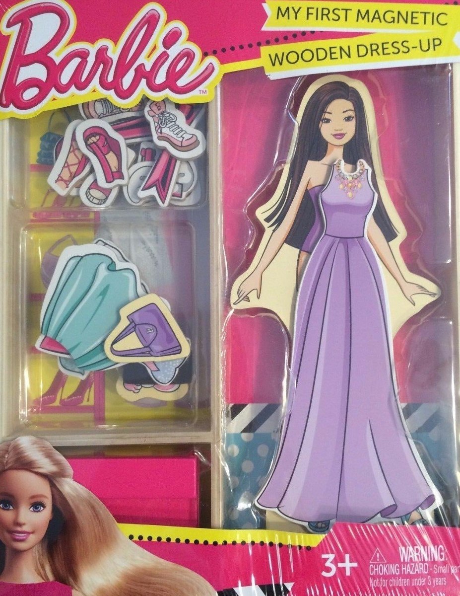 barbie my first magnetic muñeca de vestir de madera 77 999 en