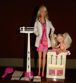 Pediatra Kelly Mattel Con Accesorios Barbie Y Articulada v80wnyOmN