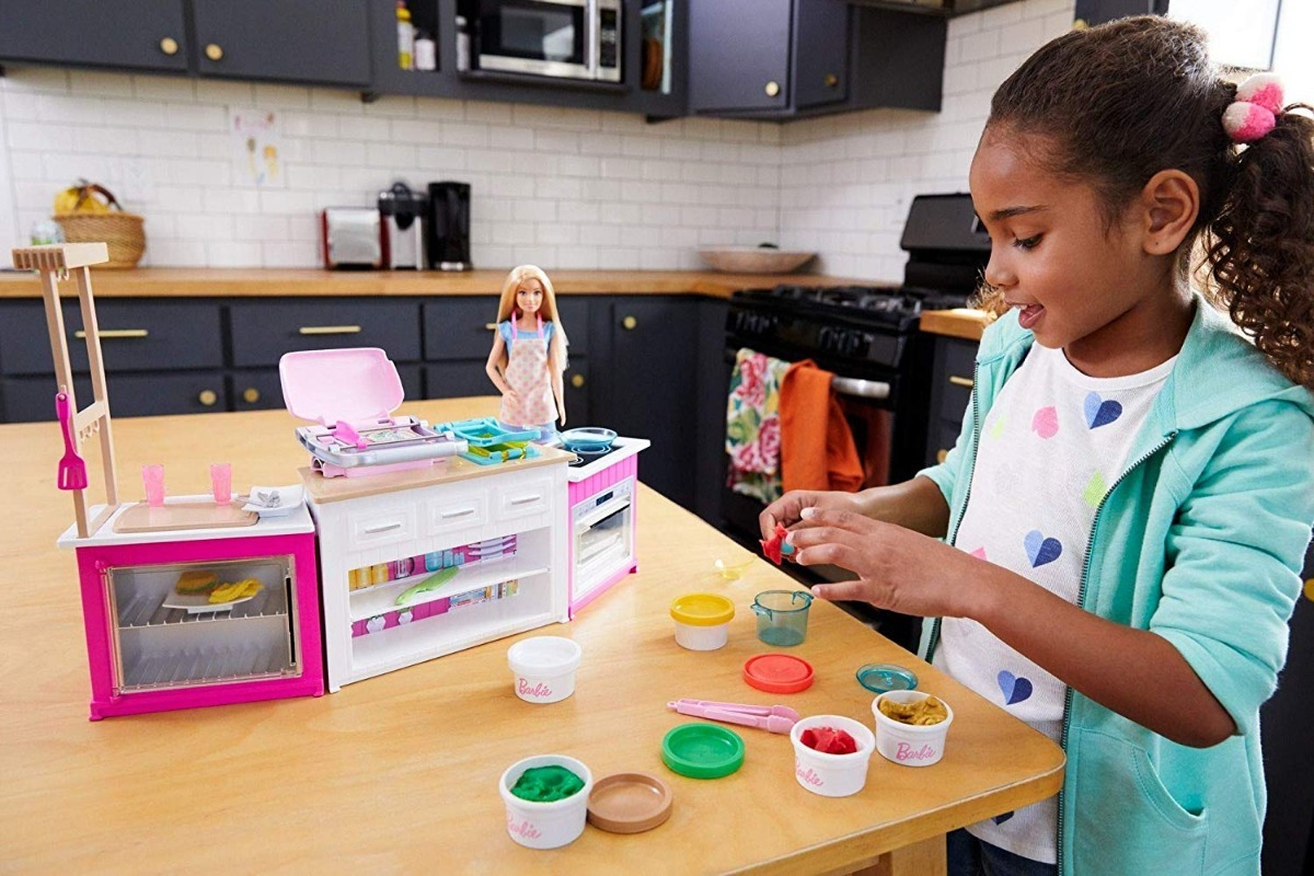 cocina de barbie superchef