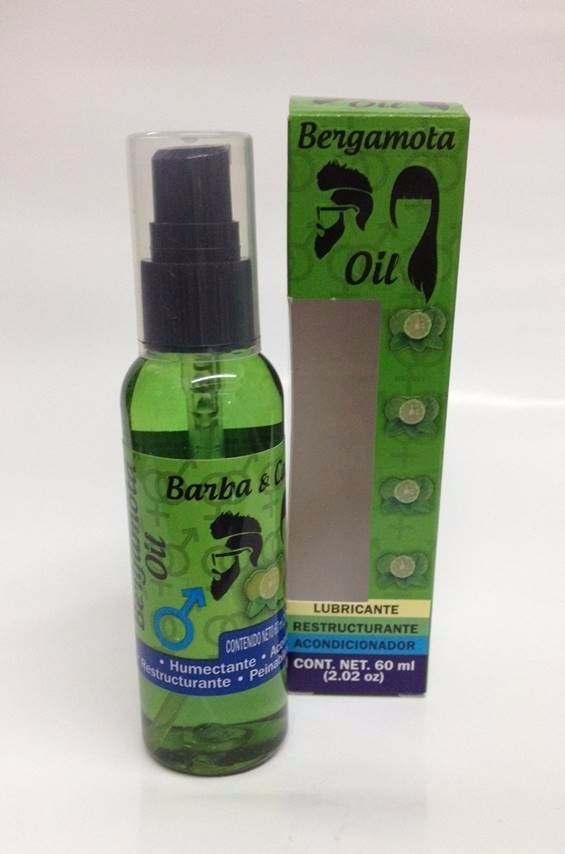 Barbiux Aceite De Bergamota Oil Para Barba Y Cabello 60ml