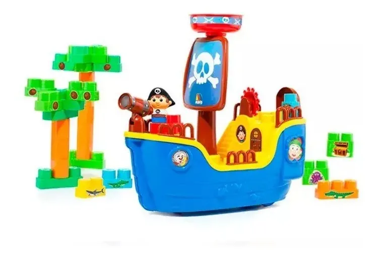 barco con bloques