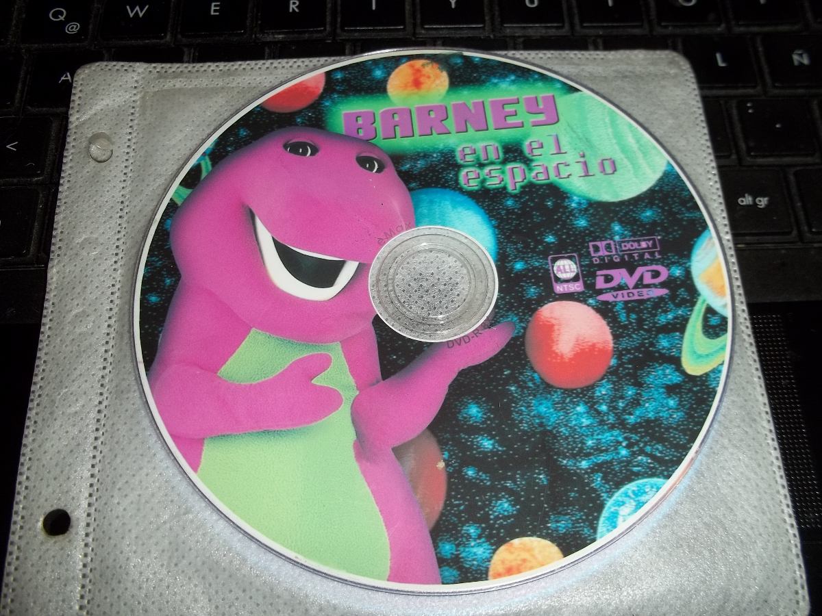 Barney En El Espacio Dvd Original - $ 3.000 en Mercado Libre