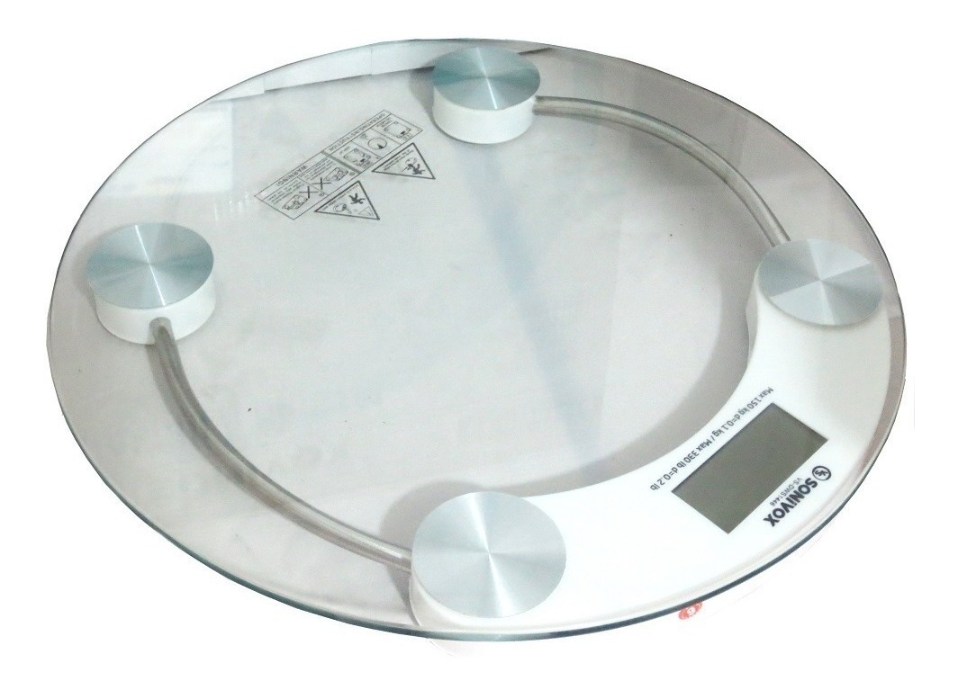 Báscula De Baño Digital Vidrio Templado 180kg Max Kg/lb - $ 299.00 en