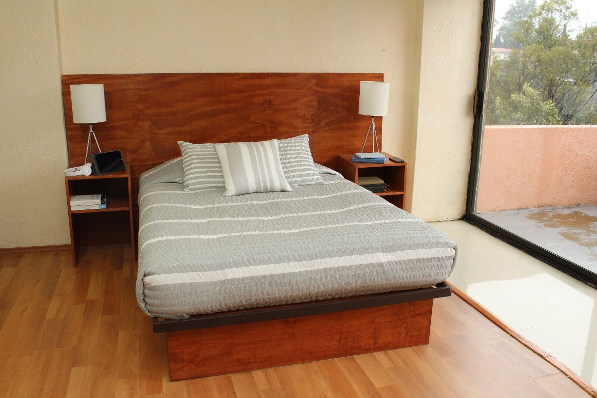 Base De Cama Abatible Closet King, Madera Y Herrería - $ 9,990.00 en