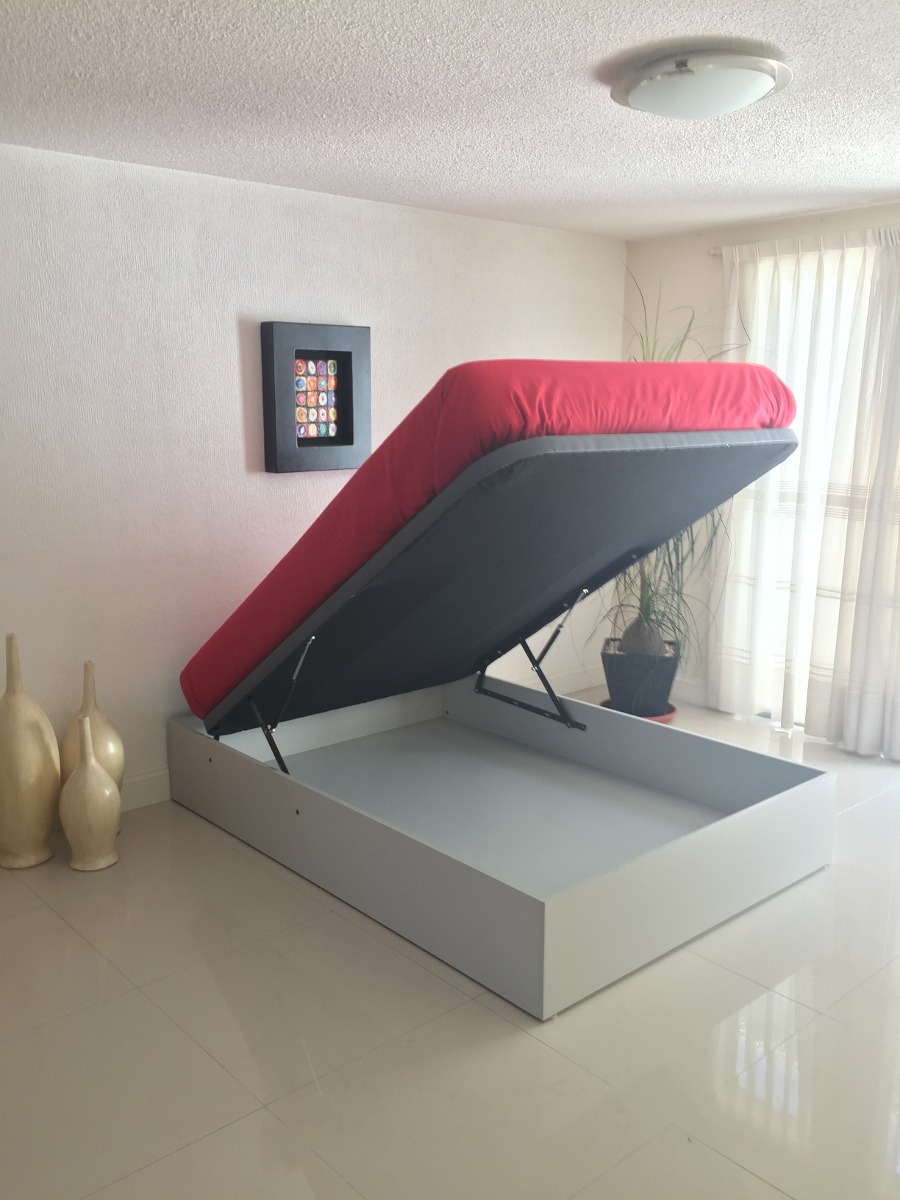 Base De Cama Abatible De Ismar Mobiliario - $ 6,700.00 en Mercado Libre