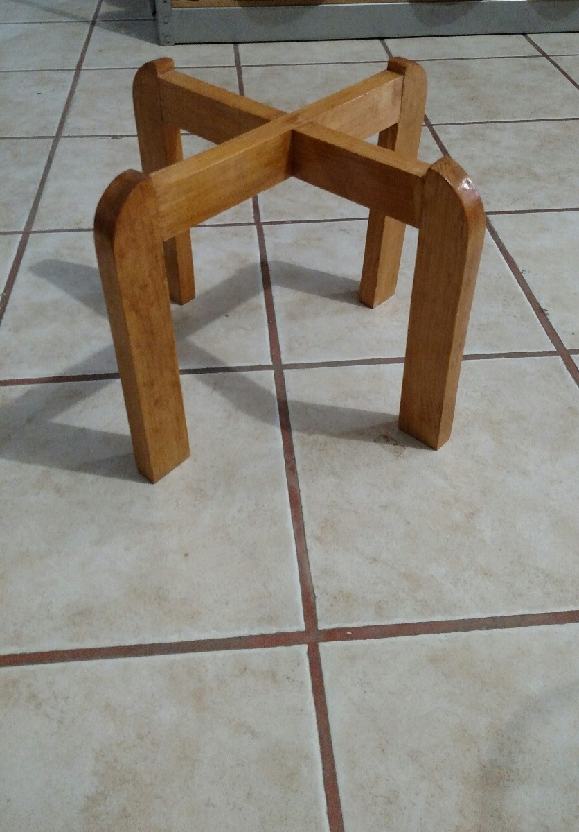 Base Para Mesa De Madera Para Portagarrafon - $ 120.00 en Base Para Mesa De Madera Para Portagarrafon - $ 120.00 en