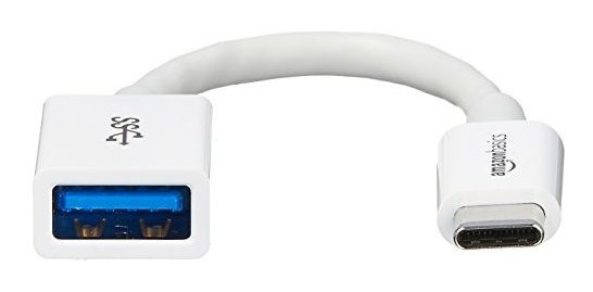 Basics Adaptador de USB 3.1 tipo C a HDMI Blanco
