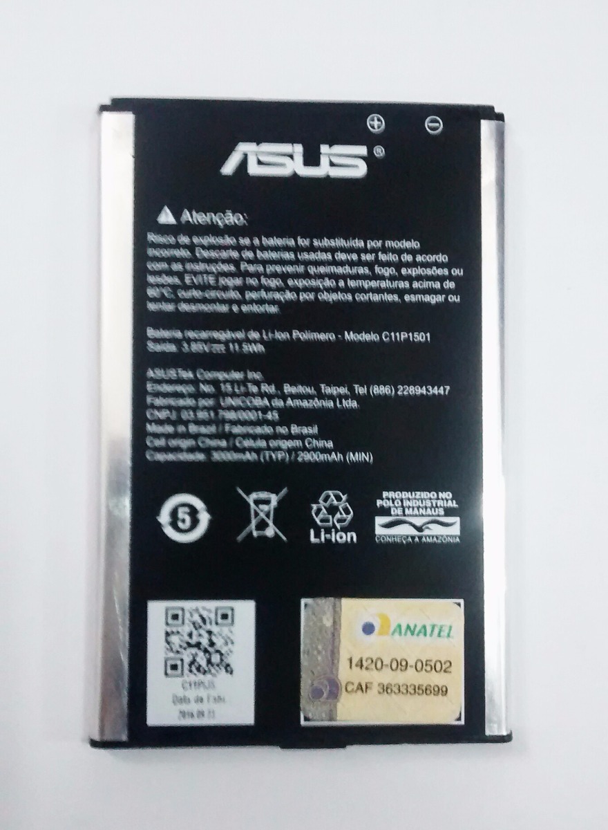 Bateria Asus Zen Fone 2 Selfie Zb551kl C11p1501 Original 