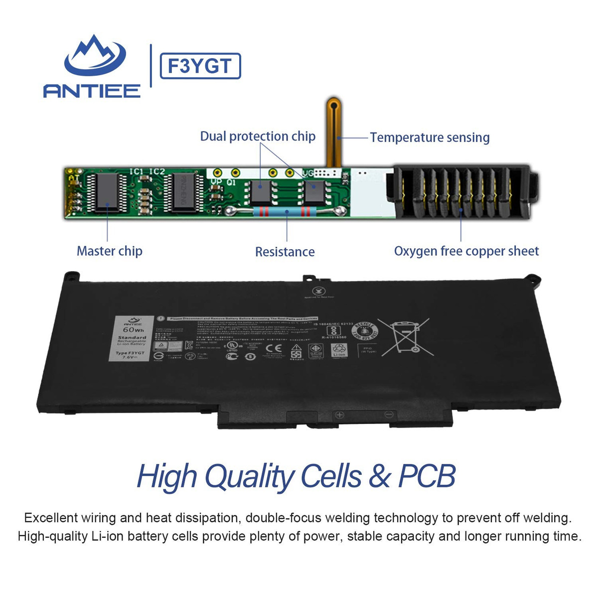 Antiee F3ygt Laptop Battery Replacement For Dell Latitude 12 7000 7280 7290 Latitude 7380 7390 7480 7490 E7480 E7280 Notebook 0f3ygt Dm3wc Dm6wc 0dm3wc 2x39g Kg7vf V4940 451 ye 7 6v 60wh Animatolka Pl Antiee F3ygt Laptop Battery Replacement For Dell Latitude 12 7000 7280 7290 Latitude 7380 7390 7480 7490 E7480 E7280 Notebook 0f3ygt Dm3wc Dm6wc 0dm3wc 2x39g Kg7vf V4940 451 ye 7 6v 60wh Animatolka Pl