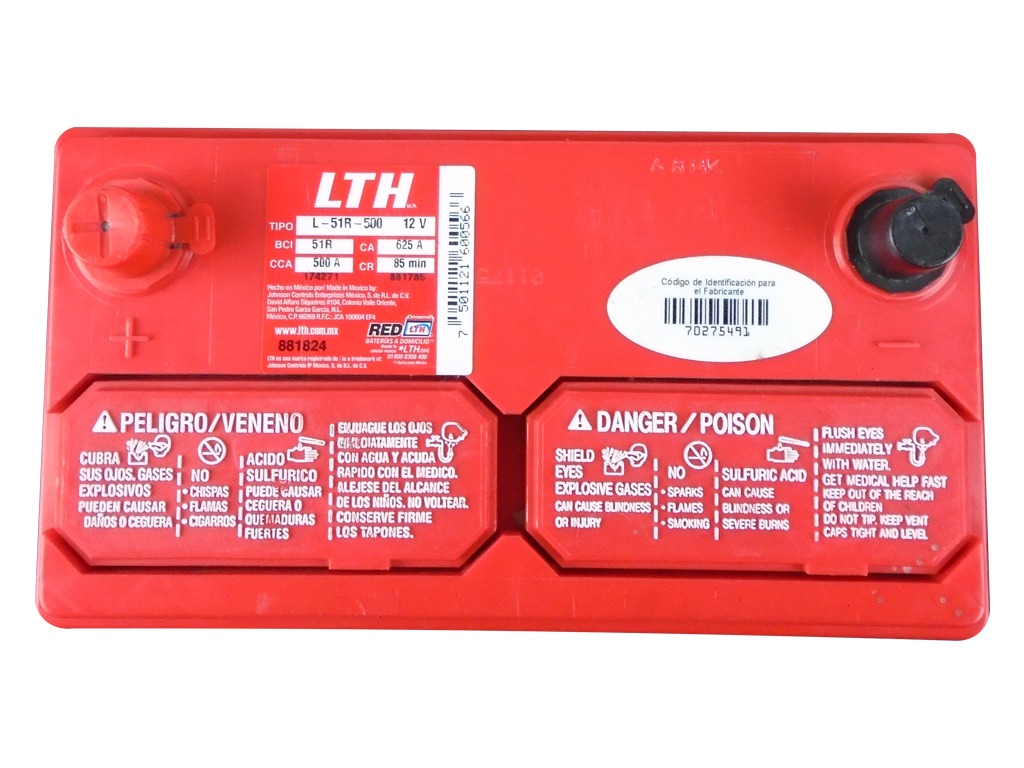 Bateria Honda Civic 20042011 1.3l Lth 51r500 1,994