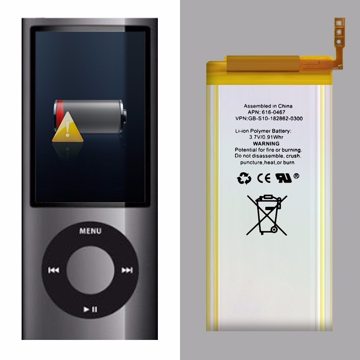 Bateria Original Ipod Nano 5g 5 Herramieta Gratis Original ... Bateria Original Ipod Nano 5g 5 Herramieta Gratis Original ...