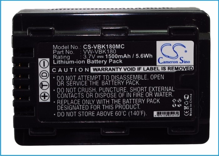 Cargador de batería para Panasonic hc-v707eg-s hc-v707m hdc-hs60k hdc-hs60p
