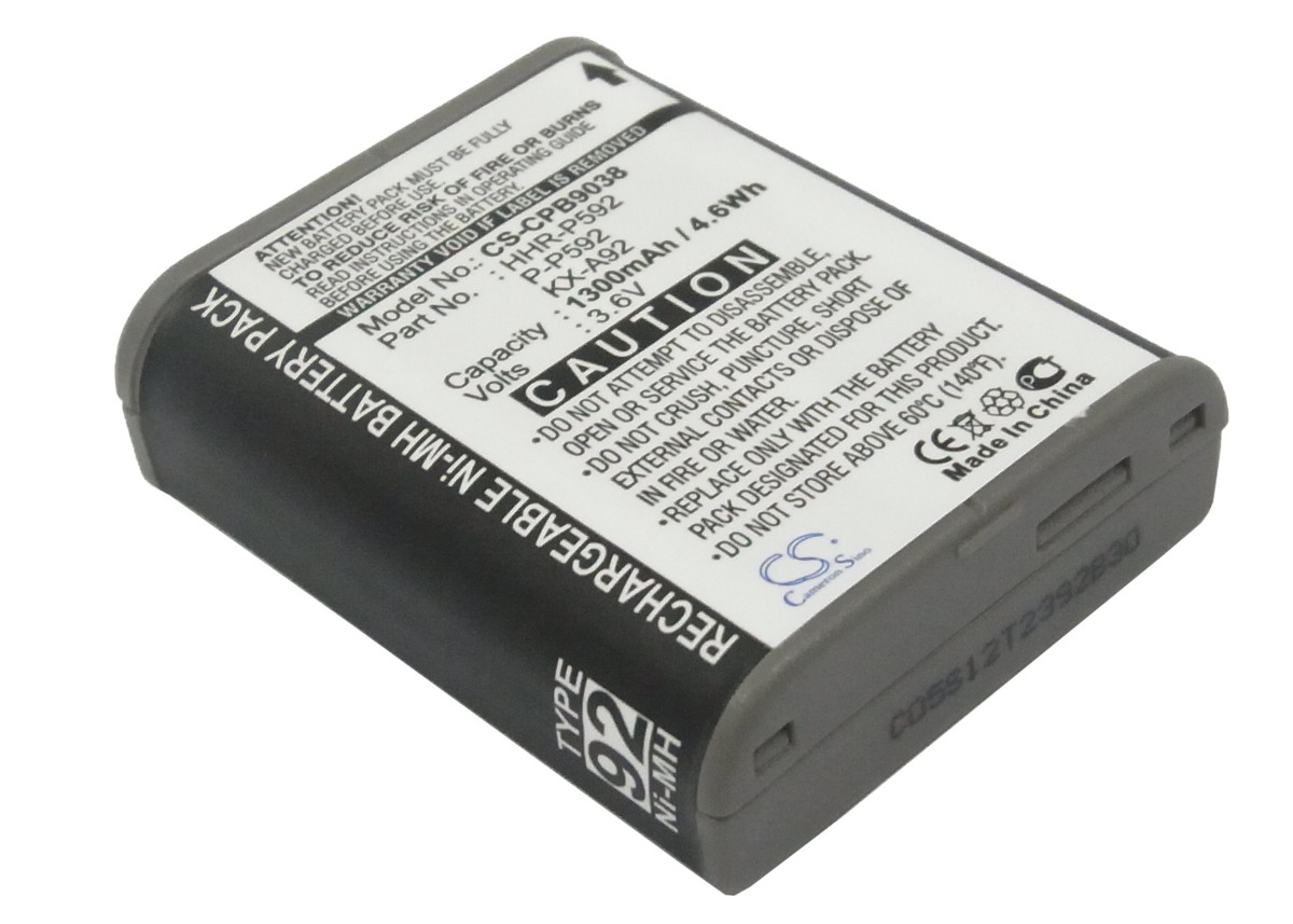 Bateria Pila Telefono Inalambrico Panasonic Hhr-p592 Kx-a92 - $ 399.00