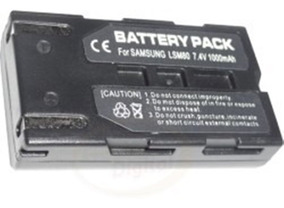 SB-LSM80 Batería para Samsung SCD363 SC-D363 SCD353 SC-D353 MiNiDV Videocámara