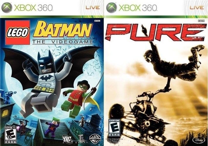 Batman Lego Y Pure Xbox 360 Dos Juegos - $ 550.00 en ...