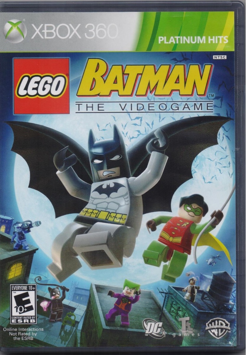 Batman The Videogame Lego Xbox 360 Juego Platinum Hits ...