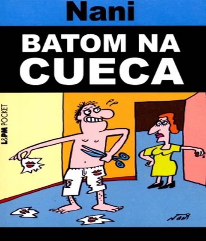 Resultado de imagem para batom na cueca charge