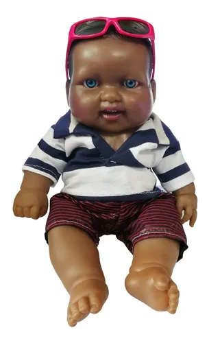 bebe de juguete negro