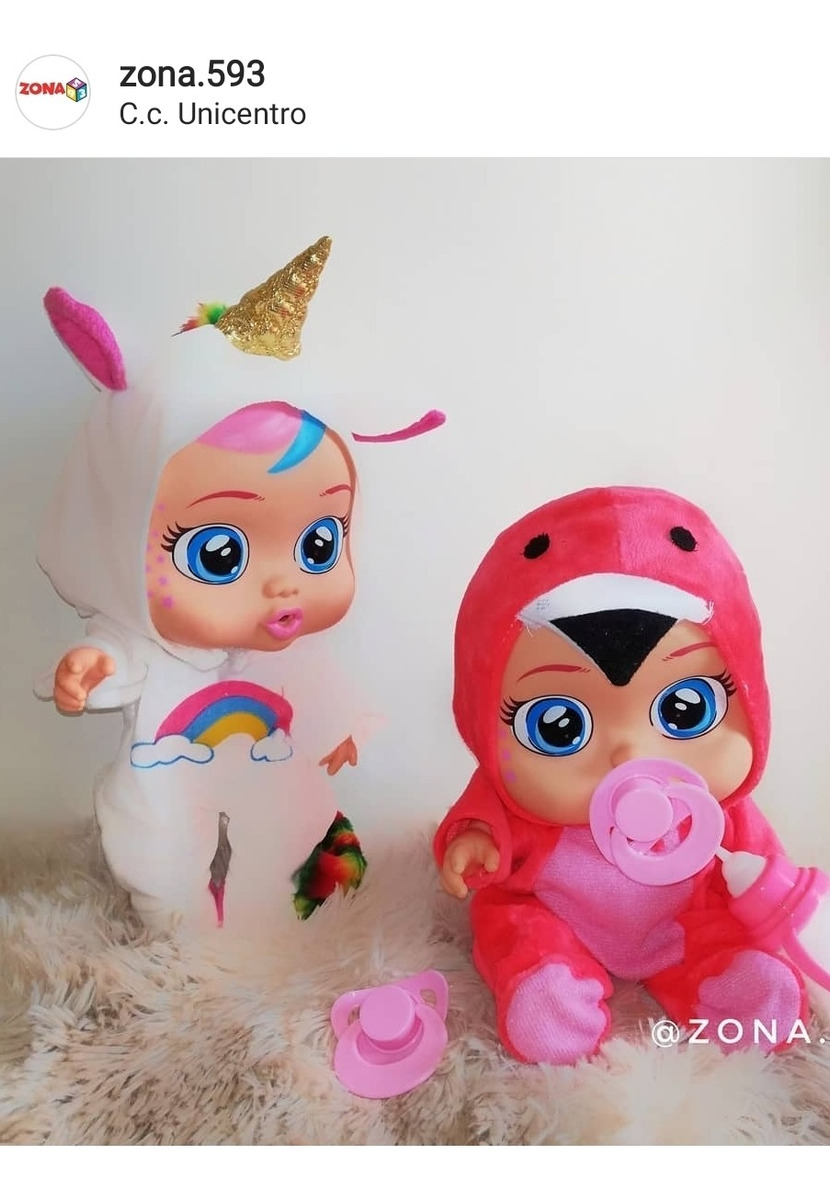 bebé llorón de unicornio