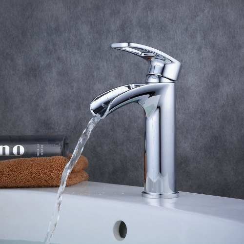 Beelee Single Handle Waterfall Bathroom Sink Faucets Morden Waterfall Bathroom Sink Faucets Morden