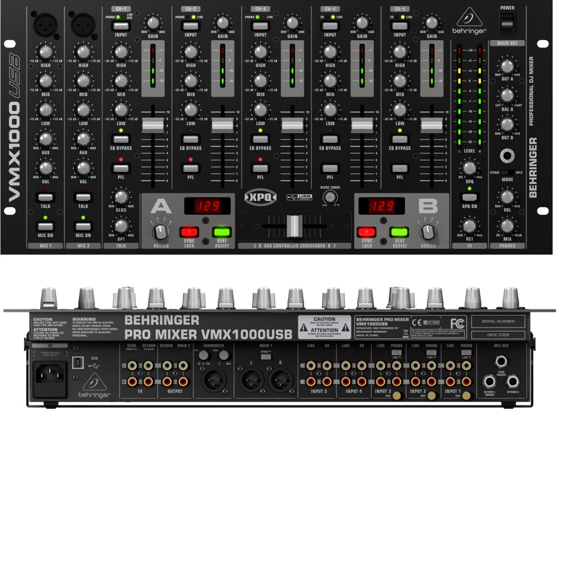 behringer x32 usb mixer to mac