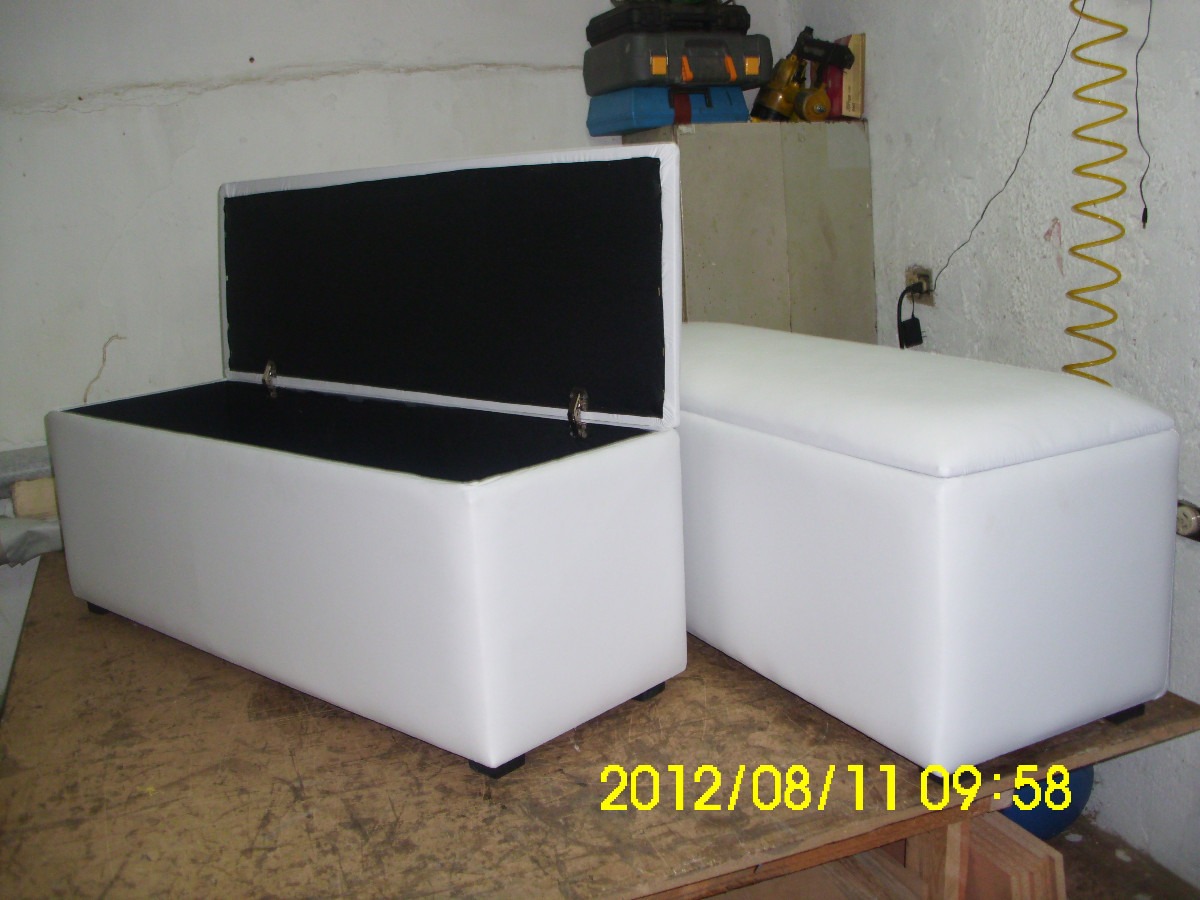 Bellos Puff Pie De Cama Tipo Baul Tapizados En Bipiel Bs 170000,00 Bellos Puff Pie De Cama Tipo Baul Tapizados En Bipiel Bs 170000,00
