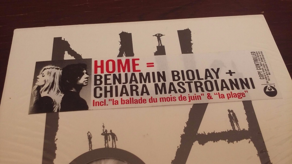 Benjamin Biolay & Chiara Mastroianni - Home * Cd Cerrado - $ 850 ...