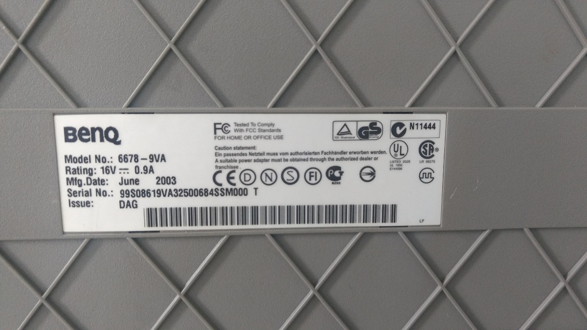 BENQ 6678-9VA WINDOWS 7 64BIT DRIVER DRIVER: BENQ 6678-9VA