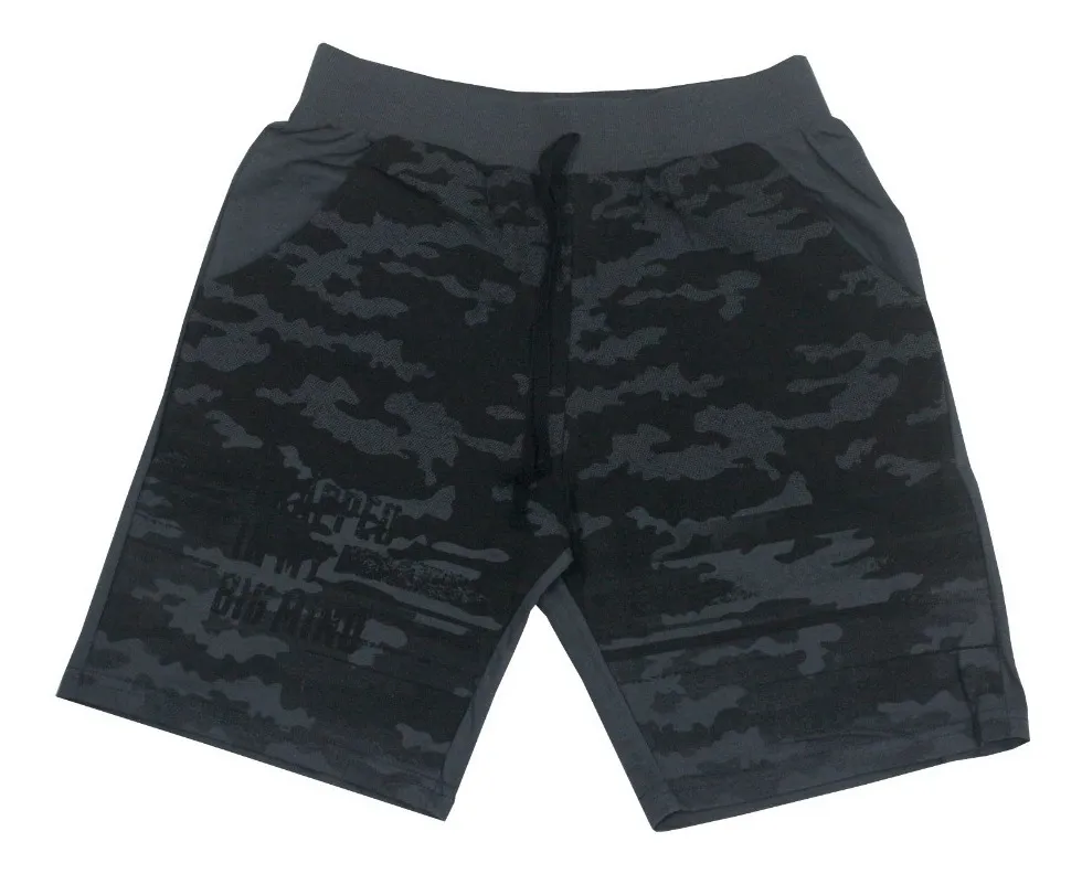 bermuda moletom exercito