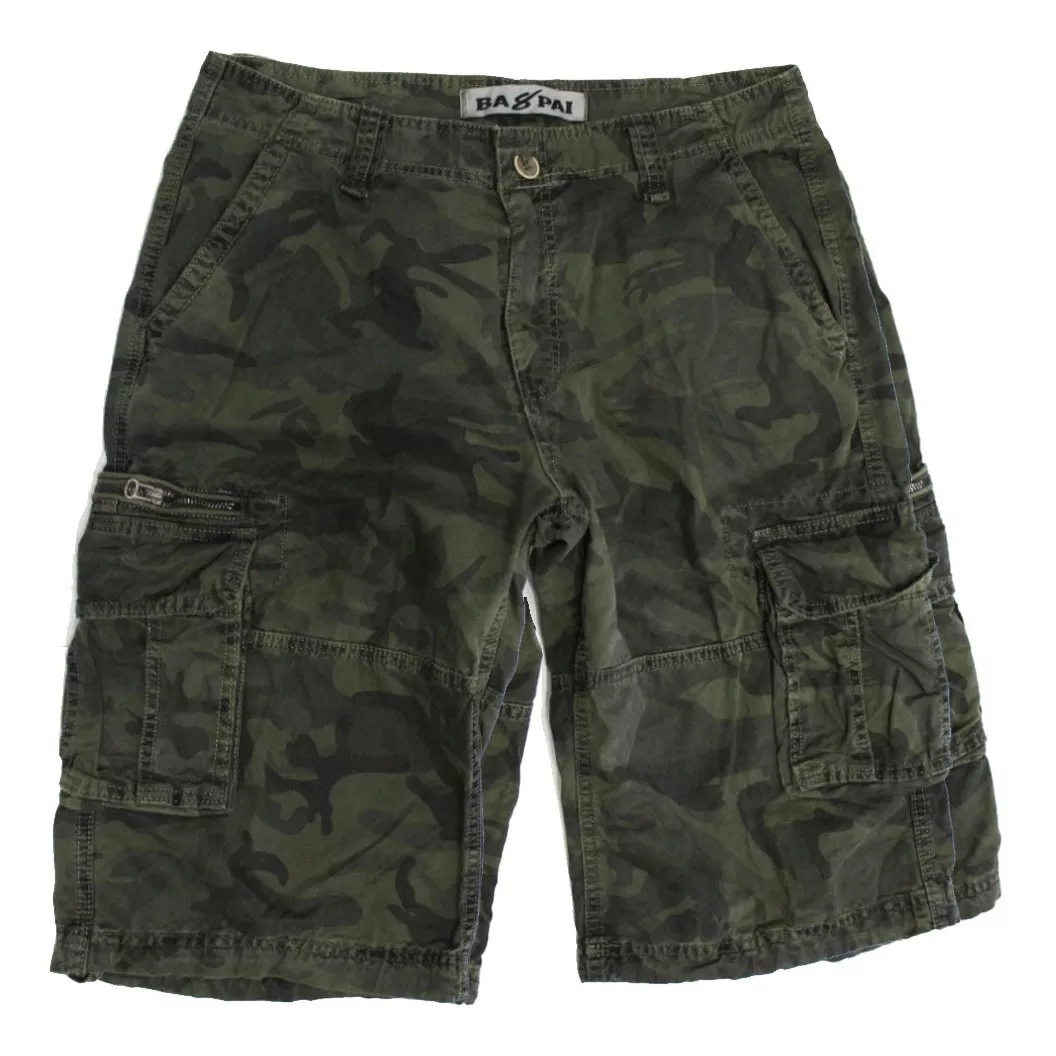 AXA.SHOP | Bermudas Cargo Hombre Camuflada Ba \u0026 Pai (0010) - $ 2.995,00