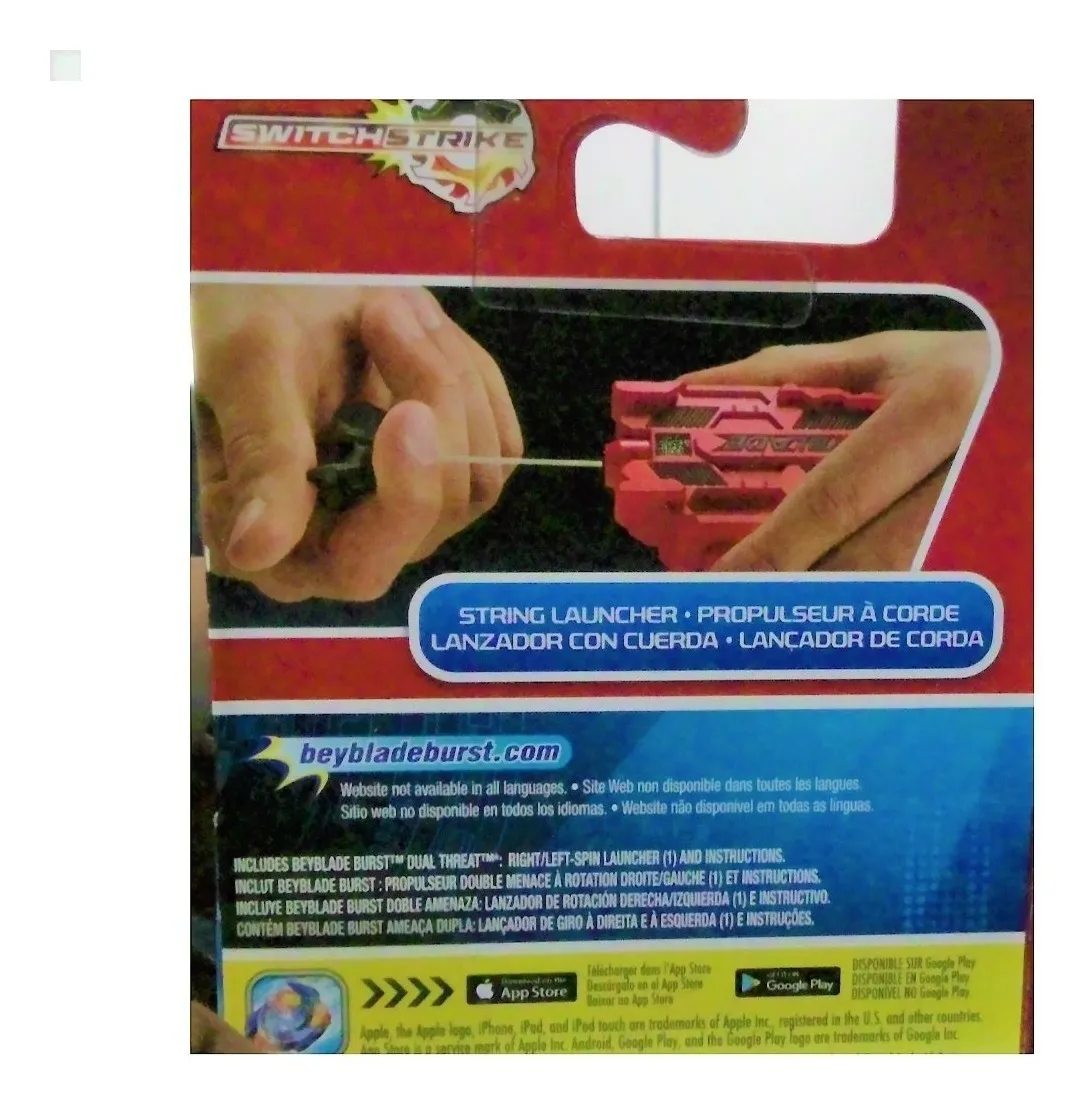 JUGUETIMEX INC. De Infinity toys | Beyblade Lanzador Con Cuerda Switch Strike 2sentidos Hasbro - $ 495.03
