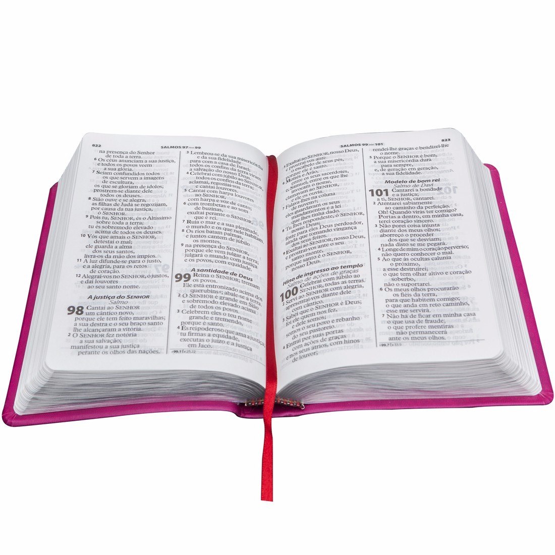 bíblia sagrada feminina letra maior rosa pink promoção r 29 90 em
