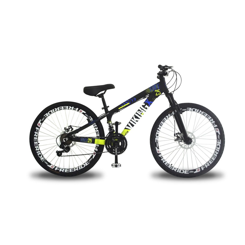 bicicleta vikingx tuff 25 freeride aro 26 freio À disco 21 m r 1 169