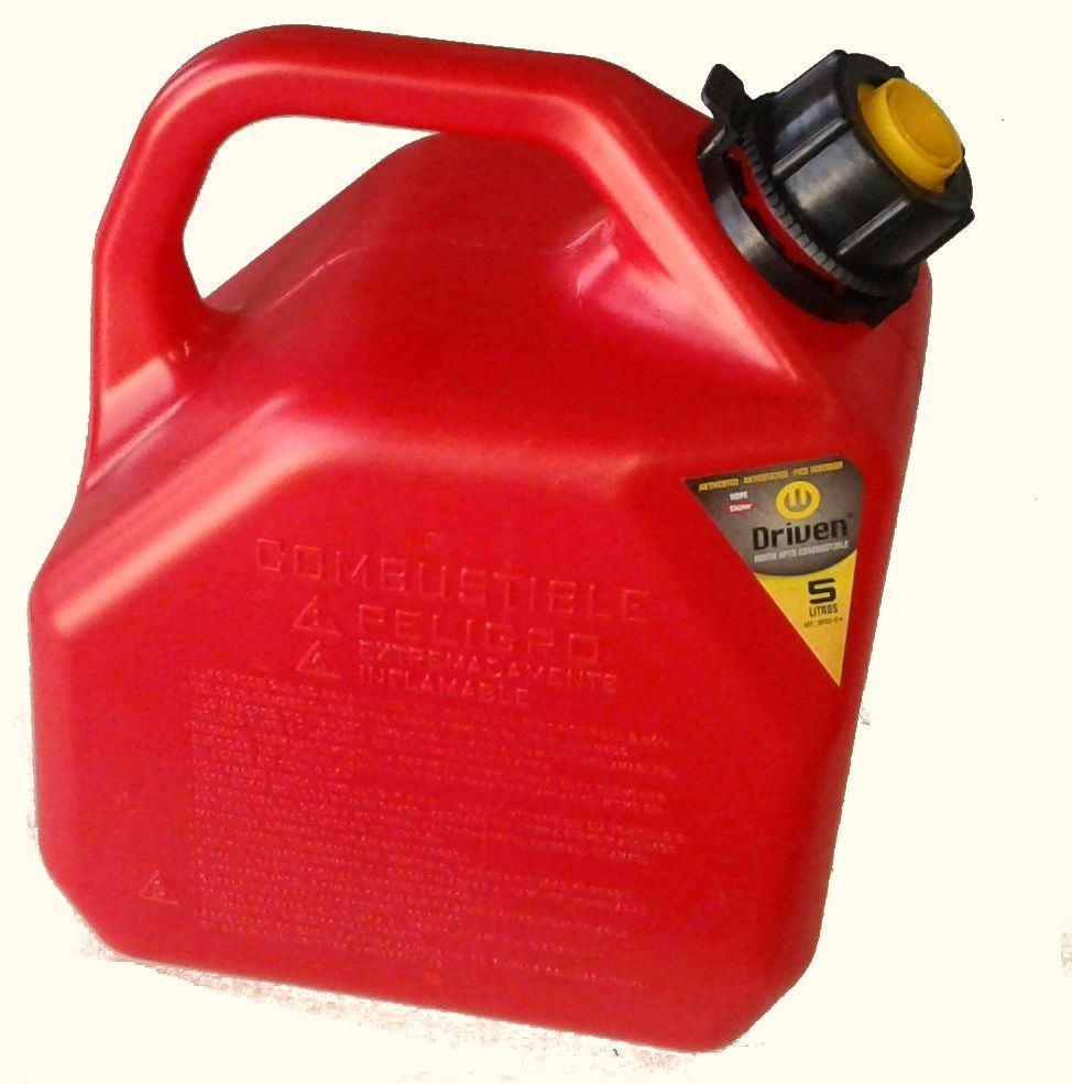 5 Litros Rojo Bid/ón para Combustible Gasolina Diesel Etc