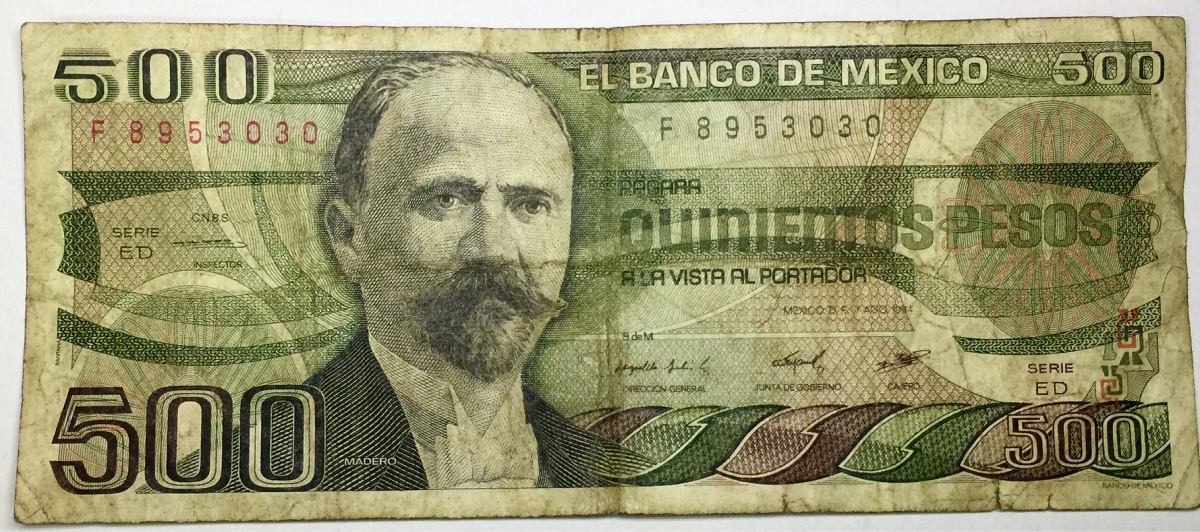 Billetes Mexicanos Antiguos Lote - $ 4,499.00 en Mercado Libre