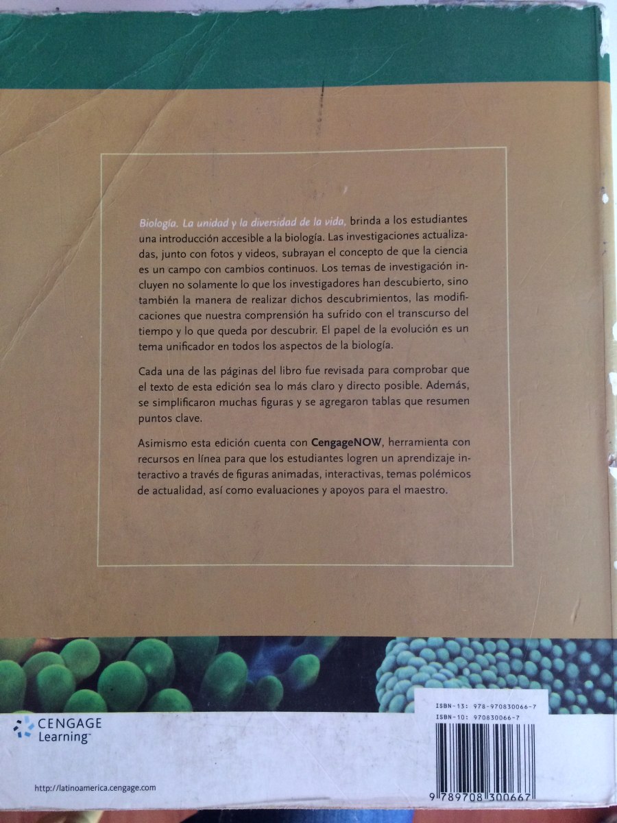 la unidad y la diversidad de la vida 12e