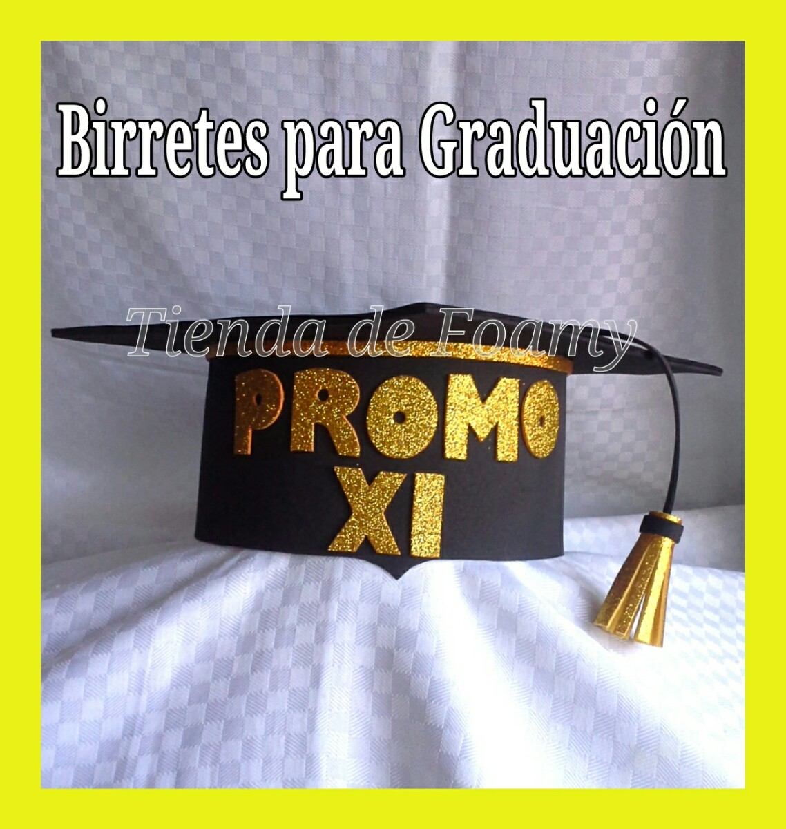 Birretes De Foami Graduacion Bachiller Universidad Prescolar - Bs. 120