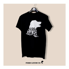 Black T- Shirt In Black By Perro Lanudo Co.® 100% Cotton | P