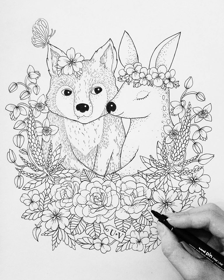 Desenhos Para Colorir Mandalas De Animais - MMOD