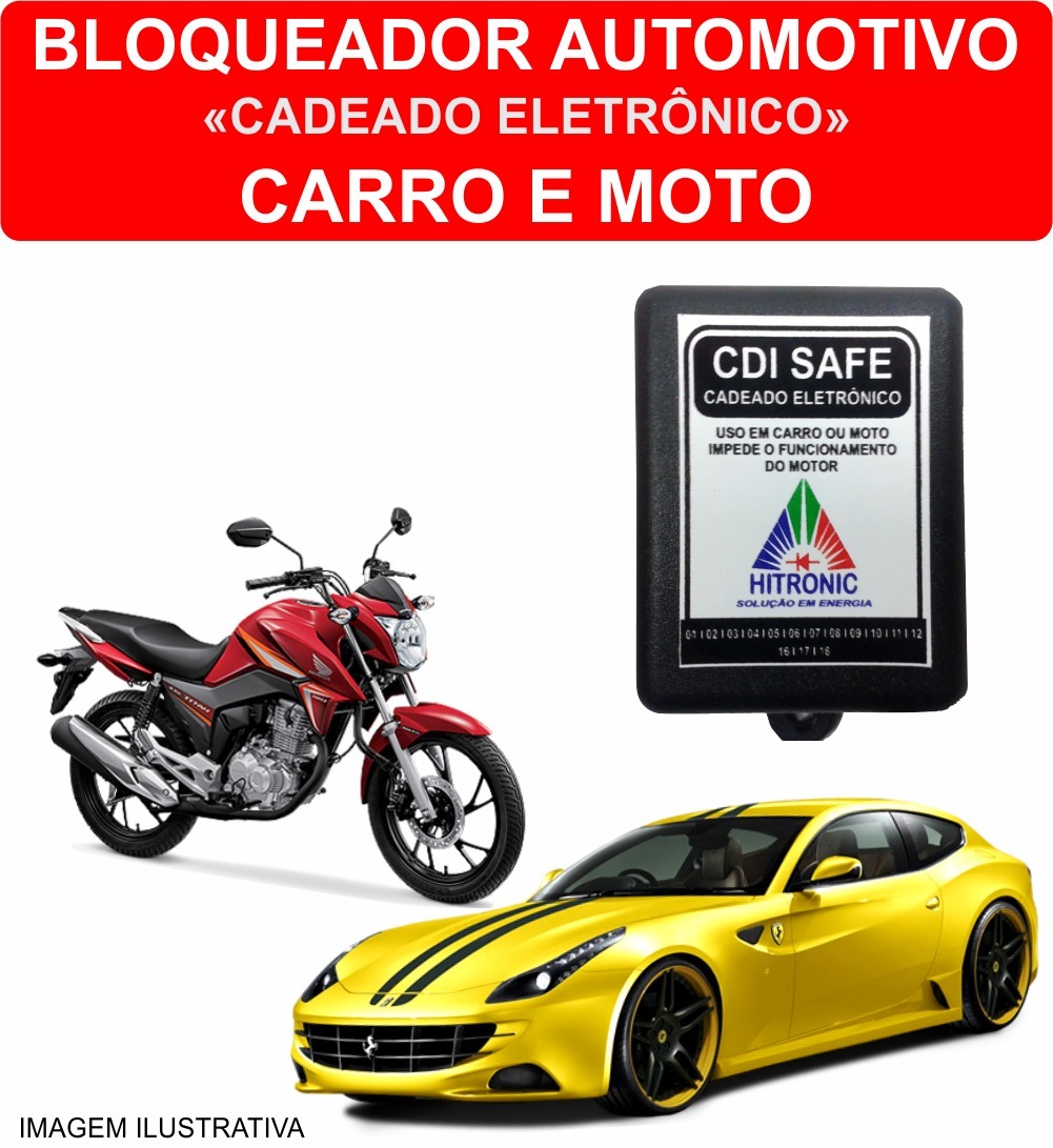 Bloqueador Automotivo Pirsma Kwid Corolla Jeep Compass
