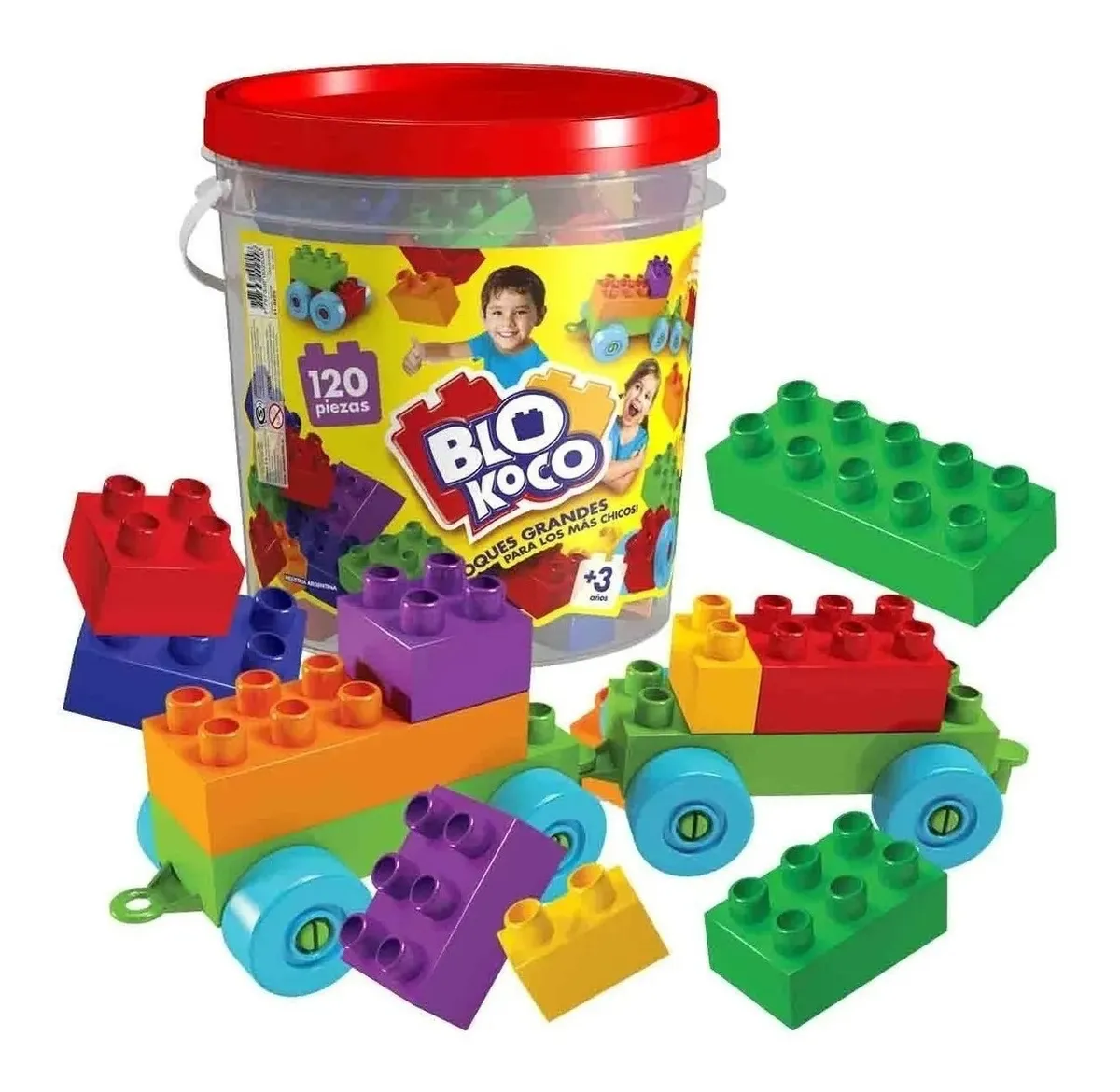 ladrillos de encastre para niños