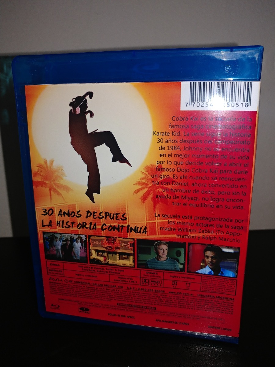 blu ray cobra kai primera temporada completa custom 290 00 en