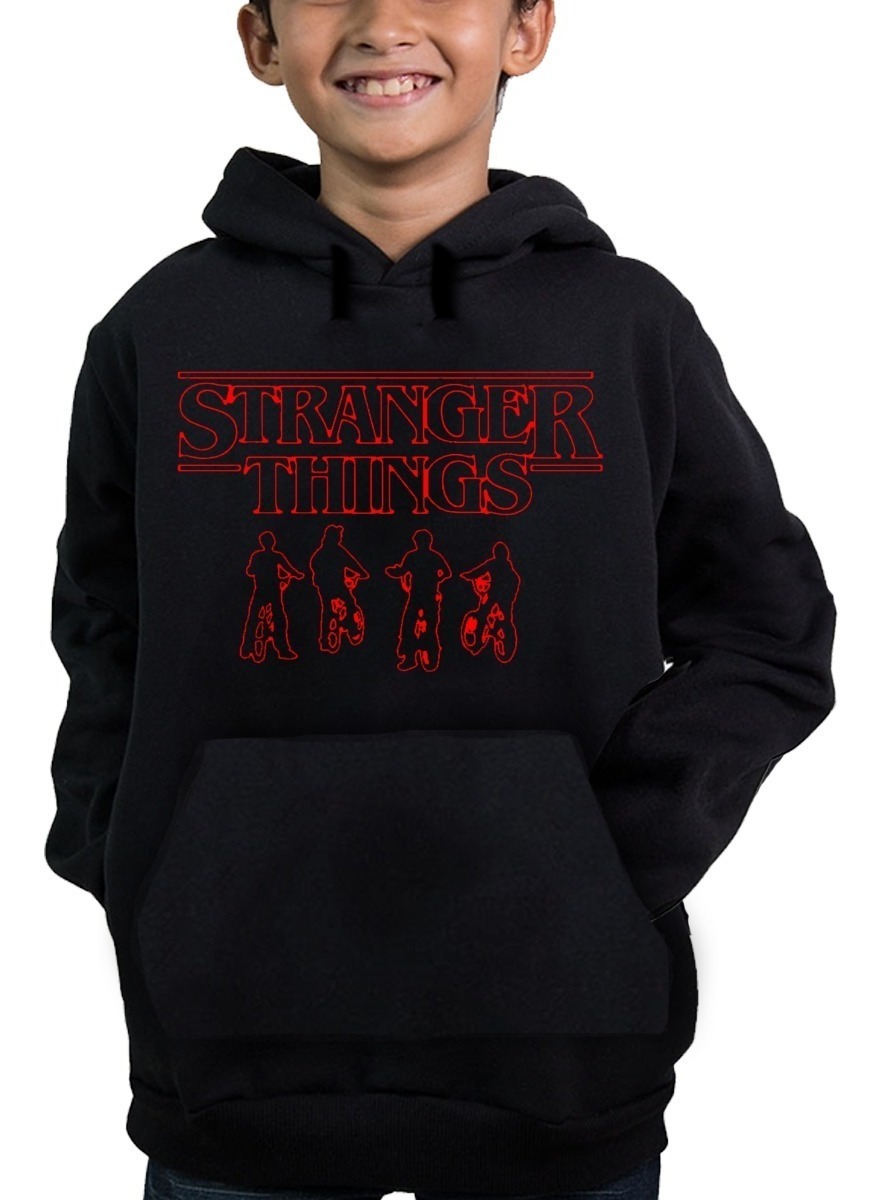 moletom infantil stranger things