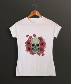 blusas de calaveras para mujer