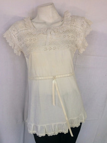 blusas con puntillas