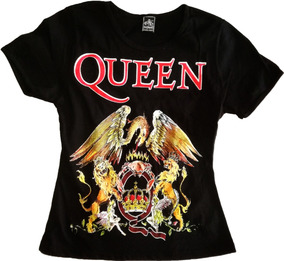 camisetas de queen para mujer