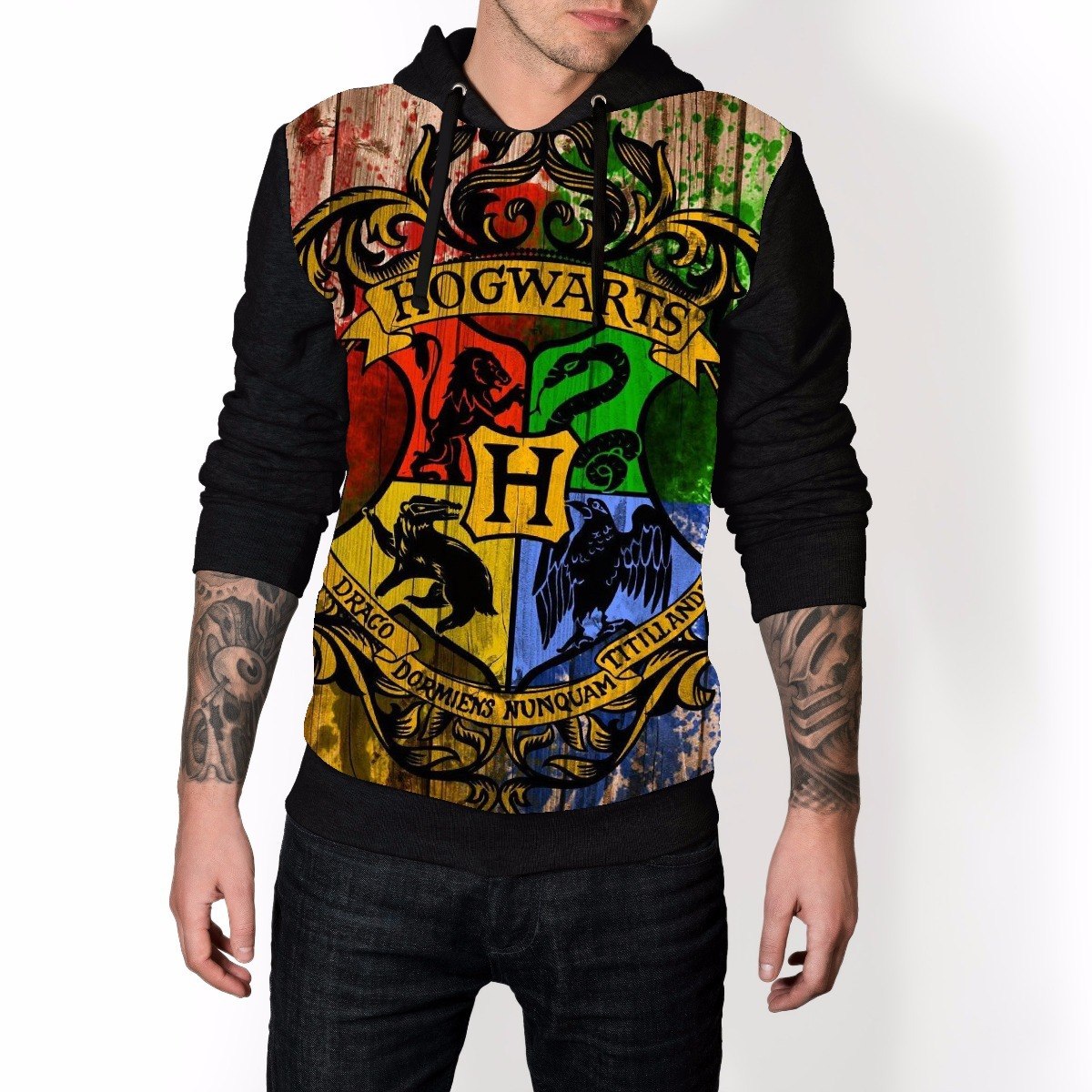 blusa de frio hogwarts