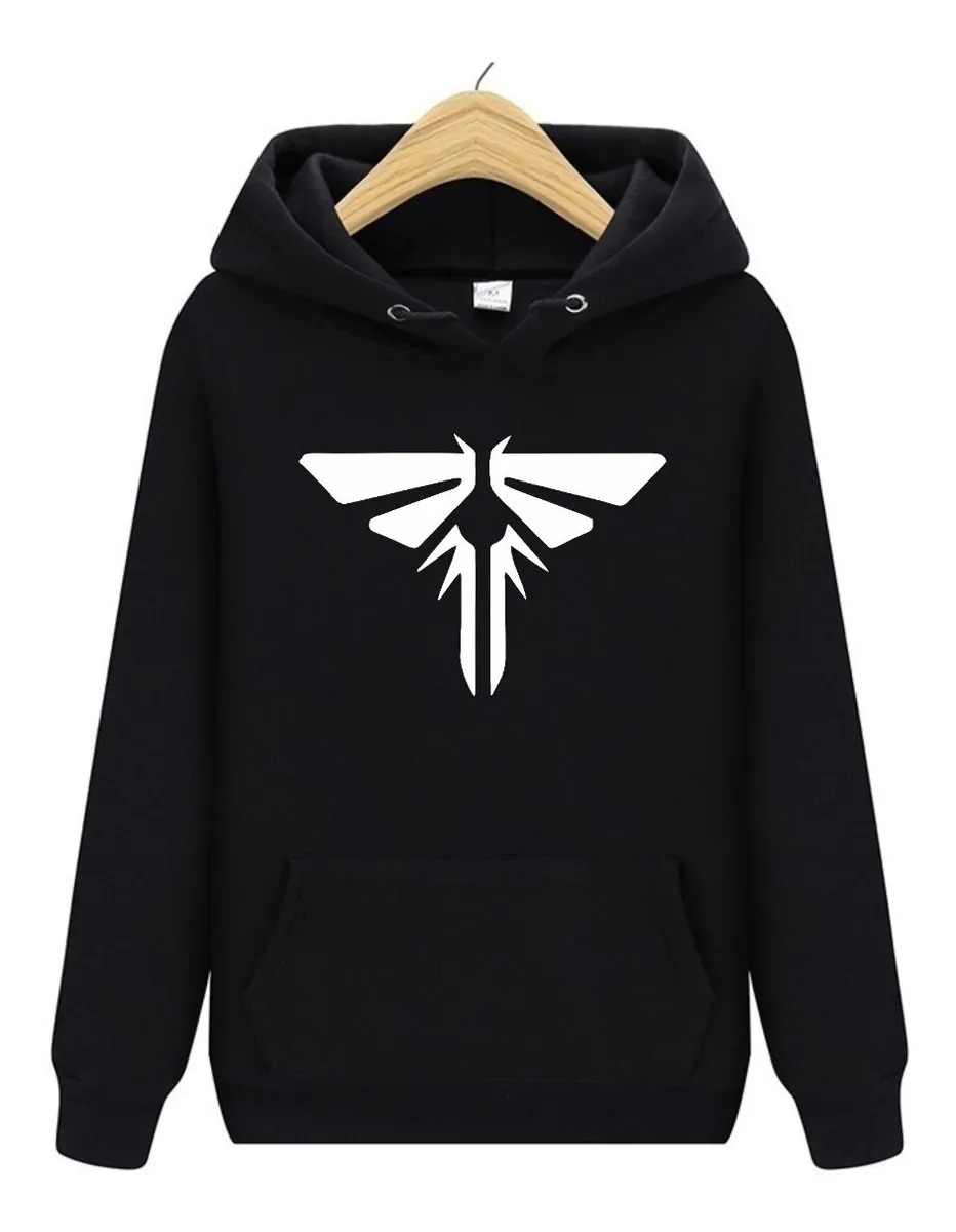Lizzu Estampas | Blusa De Frio Moletom Game Ps4 The Last Of Us Logo + Brinde - R$ 123,49