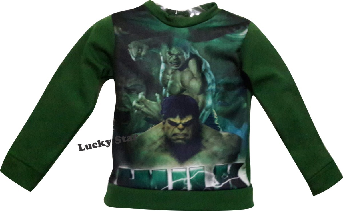 blusa de frio do hulk