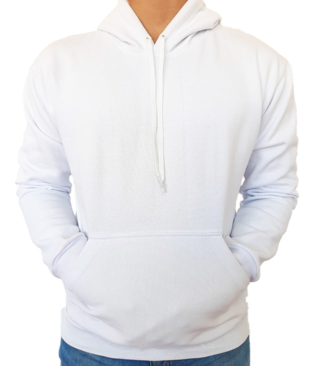 Blusa De Frio Moletom Masculino Liso Canguru Com Capuz - R$ 59,00 em Mercado Livre